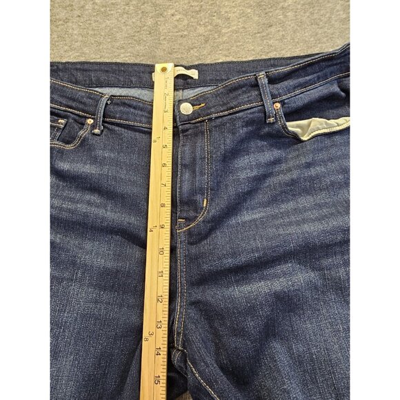 Signature by Levi Strauss Mid Rise Bootcut Jeans Womens 22 W38 L29 Blue - Picture 8 of 9